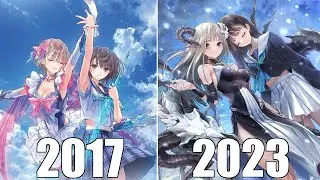 Evolution of Blue Reflection Games [2017-2023]