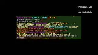 HYPIXEL SKYBLOCK AUCTION FLIPPING MOD UP TO 300M PER HOUR!!! Download in description