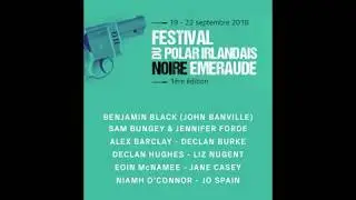 Festival du polar irlandais Noire Emeraude : Soir&eacute;e d'ouverture avec Benjamin Black