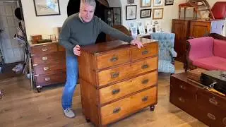 Learn about antique military chests
