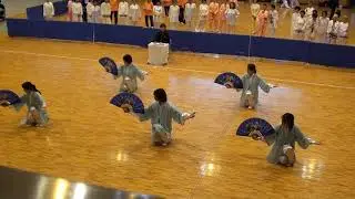 京都府武術太極拳競技大会2020　集団　太極扇