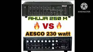 Ahuja 250M & Aesco 230 PA amplifier information with price