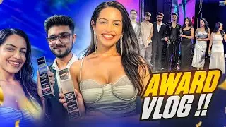 I WON CONTENT CREATOR OF THE YEAR, Award Night Vlog ft. Godlike 💛