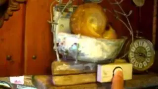 Inside the Bus at the Lost Gypsy Gallery - Papatowai New Zealand Catlins Curios