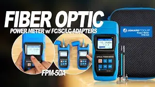 Jonard Tools Fiber Optic Power Meter (FPM-50A) Product Video