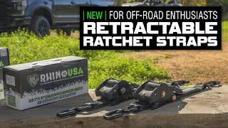 Выдвижные ремни с храповым механизмом Rhino USA