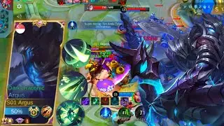 Cara main Argus Offlaner saat ketemu franco | Build Argus tersakit 2022 | Mobile Legends Bang Bang