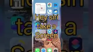 Hey siri take a screenshot. Iphone tips and tricks #shorts #apple #ios15