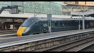 GWR Class 802 - 802113 departing London Paddington (13/12/25)