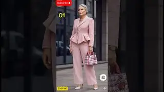 Elegant timeless Fashion for women over 40,50&60 #FashionOver50 #matureoutfit #moda