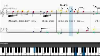 Don't Let The Sun Go Down On Me by Elton John - Easy piano tutorials with sheetmusic