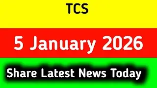 tcs share news today || tcs share news latest today