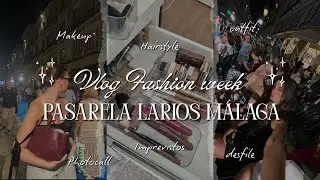 GRWM para el dia 2 de fashion week 2025 ✨&iquest;como termin&eacute; en segunda fila? Argentina en M&aacute;laga