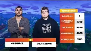 NICKMERCS and Ghost Aydan OUTPLAY 10 PC Pros  At TILTED TOWERS TwitchCon