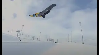 One Day in the Halfpipe in LAAX by David Habluetzel