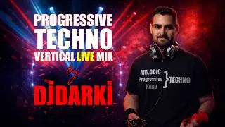 Melodic & Progressive Techno 2026 | Vertical Live Mix by Djdarki | Cyberpunk Immersive Set