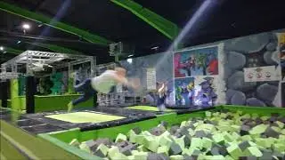 Team training, March 2019! FlipOut Somerset.