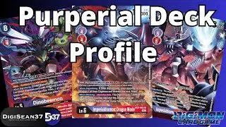 Red/Purple Virus Imperialdramon Deck Profile | Digimon Card Game | BT16 Beginning Observer