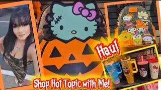 Shop Hello Kitty Loungefly/ Strawberry Shortcake Purse's/ Tumbler's & More at Hot Topic! HAUL!🧡 2025