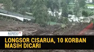 Hari ke-9 Longsor Cisarua, Tim SAR Masih Cari 10 Korban di Cuaca Buruk