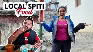 SPITI ka Local FOOD 😋 | SPITI ROAD TRIP | OMG VLOGS