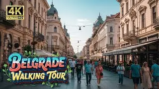 The New Face of the Balkans? 🇷🇸 Walking Belgrade Waterfront to Kalemegdan Fortress | 4K UHD