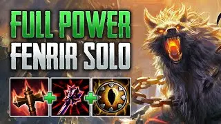 FULL POWER FRAGGING! Fenrir Solo Gameplay (SMITE Conquest)