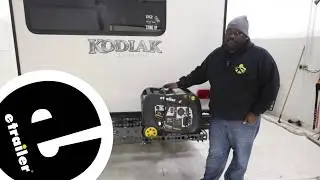 A Closer Look at the Mount-n-Lock GennyGo Folding Generator and Cargo Carrier on a 2016 Dutchmen Kod
