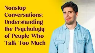 Nonstop Conversations Understanding the Psychology of People Who Talk Too Much