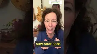 💬😉#howtopronounce saw soar sore #homophones. Better #englishpronunciation  