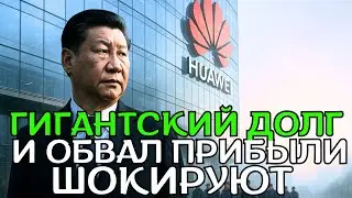 Долг Huawei превысил $100 млрд, прибыль упала на 32%; крах Evergrande технологической отрасли!