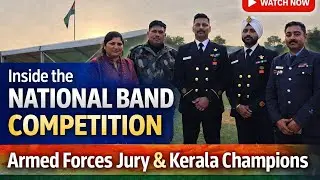 Salutes, Sounds & Soldiers 🇮🇳 | National Band Competition 🎺 | Armed Forces Jury | #iaf #band #feed 