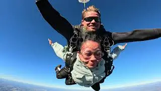 Outside video w Schwarttzy skydiving in Zhills Florida