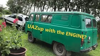 UAZ 452 BUKHANKA- Engine health check. Compression test
