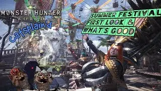 MHW Summer Twilight Festival!!! Events, Gestures, and Gear Sets Galore!