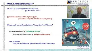 3  What is Behavioral Finance