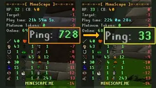 Minescape &mdash; как исправить пинг | Больше никаких задержек! Руководство | RuneScape на сервере Minecraft | minescape.me