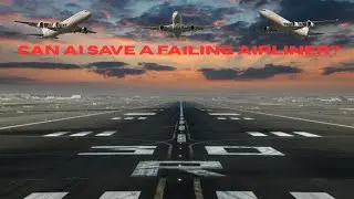 Can AI Save a Failing Airliner? (American Airlines A321)