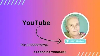 Aparecida Trindade est&aacute; ao vivo! Aviva &Oacute; Senhor a tua obra!