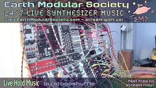 Live modular synthesizer performances 24/7 with Earth Modular Society
