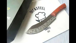 Introducing Di'Casteel's Chef Butcher Knife with Viking Symbol Engravings
