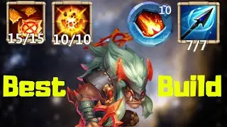 Berserker New Hero | Best Build | Might be Trolling? | Castle Clash