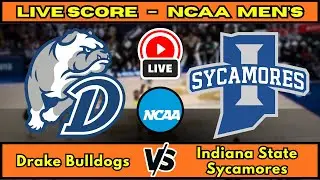 🔴 Drake Bulldogs vs Indiana State Sycamores | NCAA Men&rsquo;s Basketball | Live Score Update Jan 4