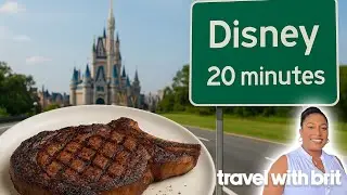 I tried THE BEST STEAK 20 minutes from Disney #foodreview #steak #Orlando #Disney