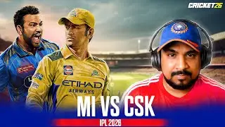 MI vs CSK IPL 2026 Live 🔥| Full Match Gameplay & Commentary