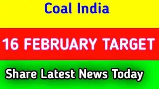 coal india share latest news || coal india share today news