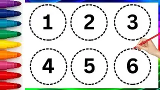 Learn Counting 1- 10 | Easy Numbers Song In English For Kids Beginners