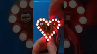 PCB Soldering Build Heart Shape/Printplaatje Solderen Bouwen Hartvorm