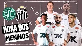 GUARANI x SANTOS: LIRA, ROBINHO E XAVIER TITULARES? | MENINO + ARÃO JUNTOS? | IDEIAS PARA VOJVODA