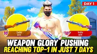 Pushing Top 1 Title in M79 | Solo BR Rank Weapon Glory Push in Season-40 | DAY-1